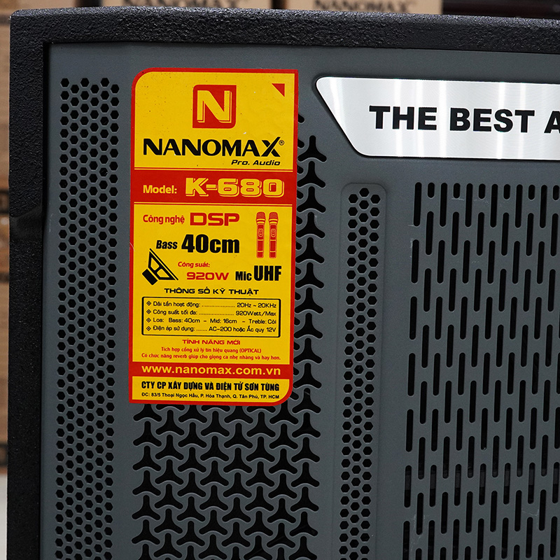 Loa kéo Nanomax k-680 8