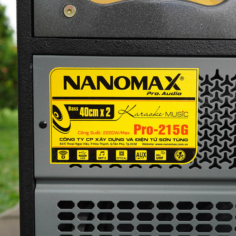 Loa kéo Nanomax Pro-215g-18